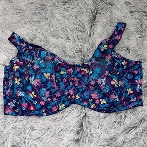 COMFORT CHOICE Underwire Microfiber T-Shirt Bra Size 50DDD